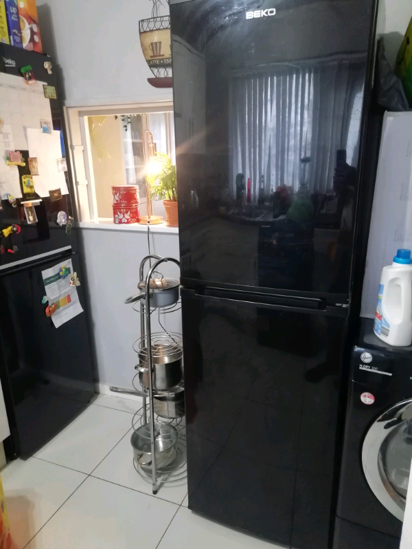 used black fridge freezer